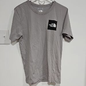 The North Face Light Gray Short Sleeve Tee